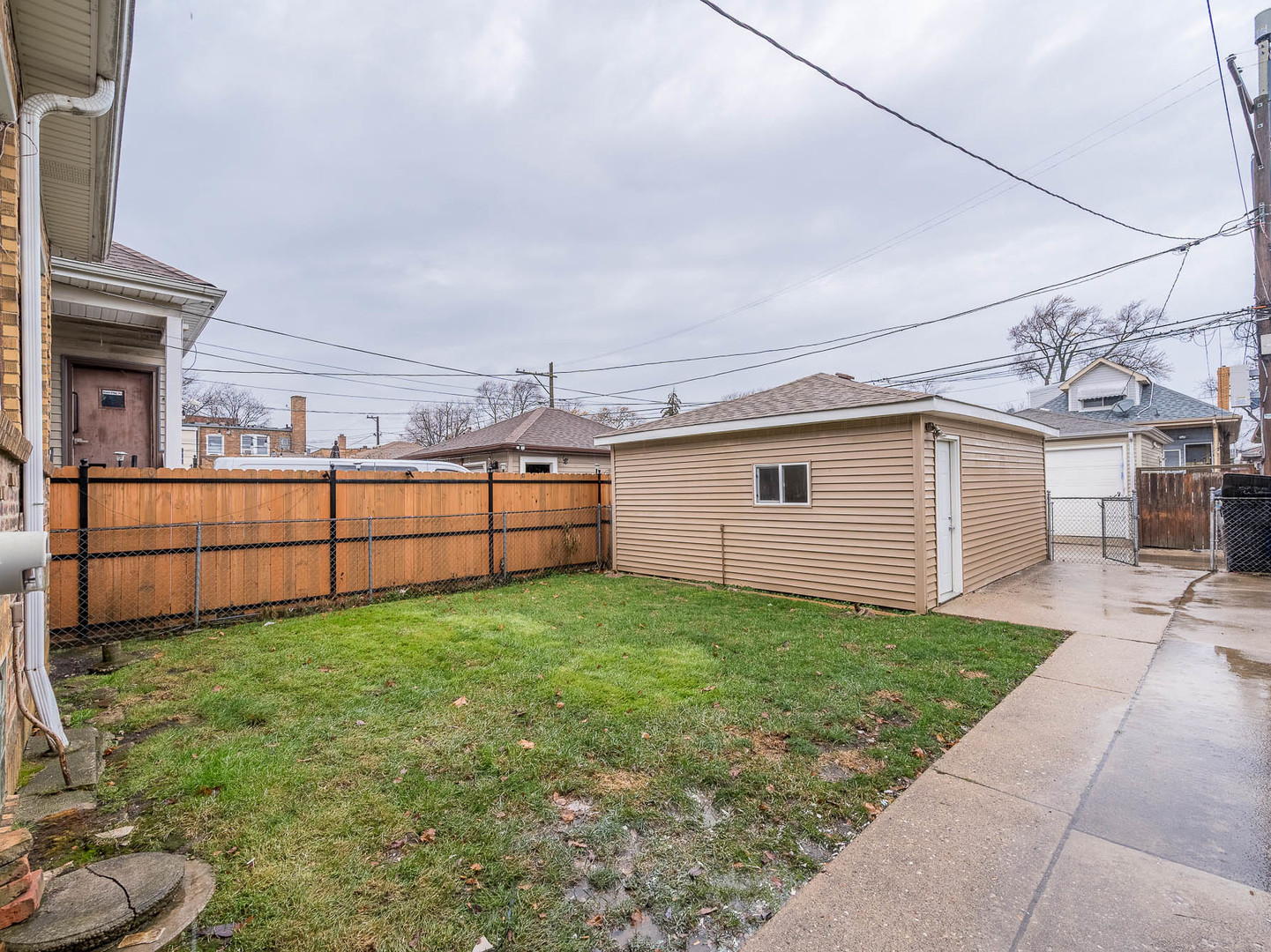 5238 West Wolfram Street Chicago, IL 60641 - Photo 15 of 15 a view of backyard with garden