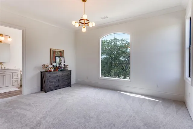 a room with furniture and a window