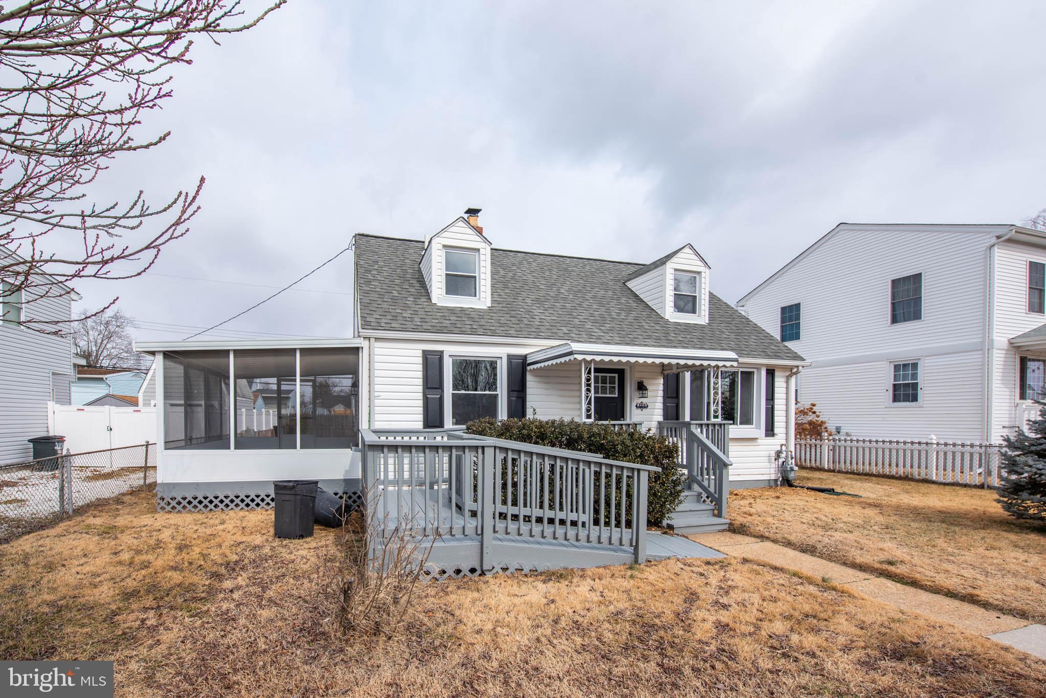8106 Murray Point Road Dundalk, MD 21222 - Photo 30 of 32 front view of a house with a yard