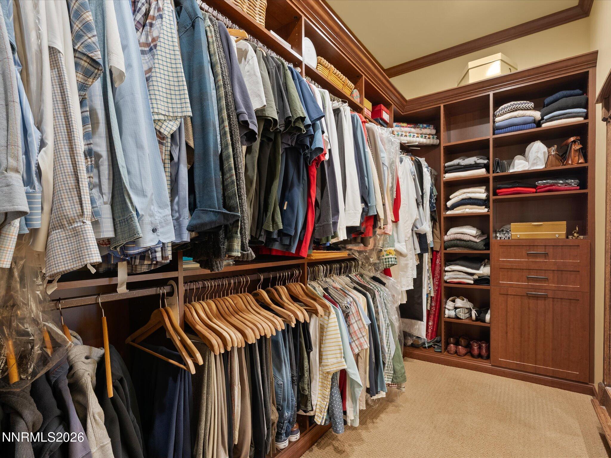 201 South Argyle Court Reno, NV 89511 - Photo 41 of 95 a view of walk in closet with clothes