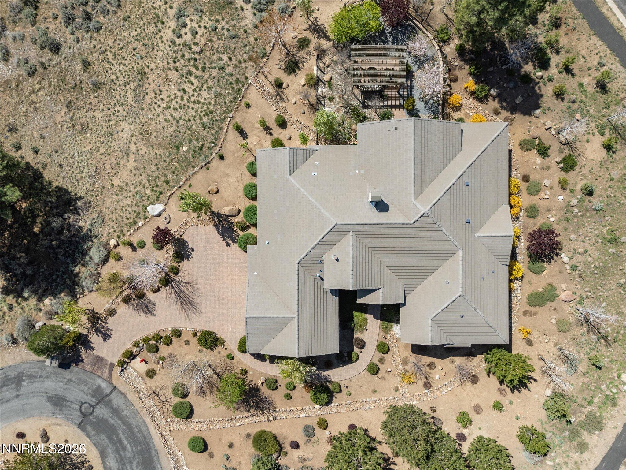 201 South Argyle Court Reno, NV 89511 - Photo 71 of 95 an aerial view of a house with a yard