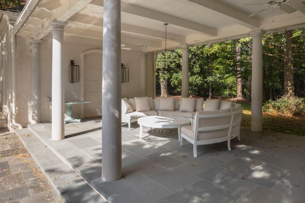 133 Blackland Road Northwest Atlanta, GA 30342 - Photo 33 of 38 a outdoor living space with furniture and garden view