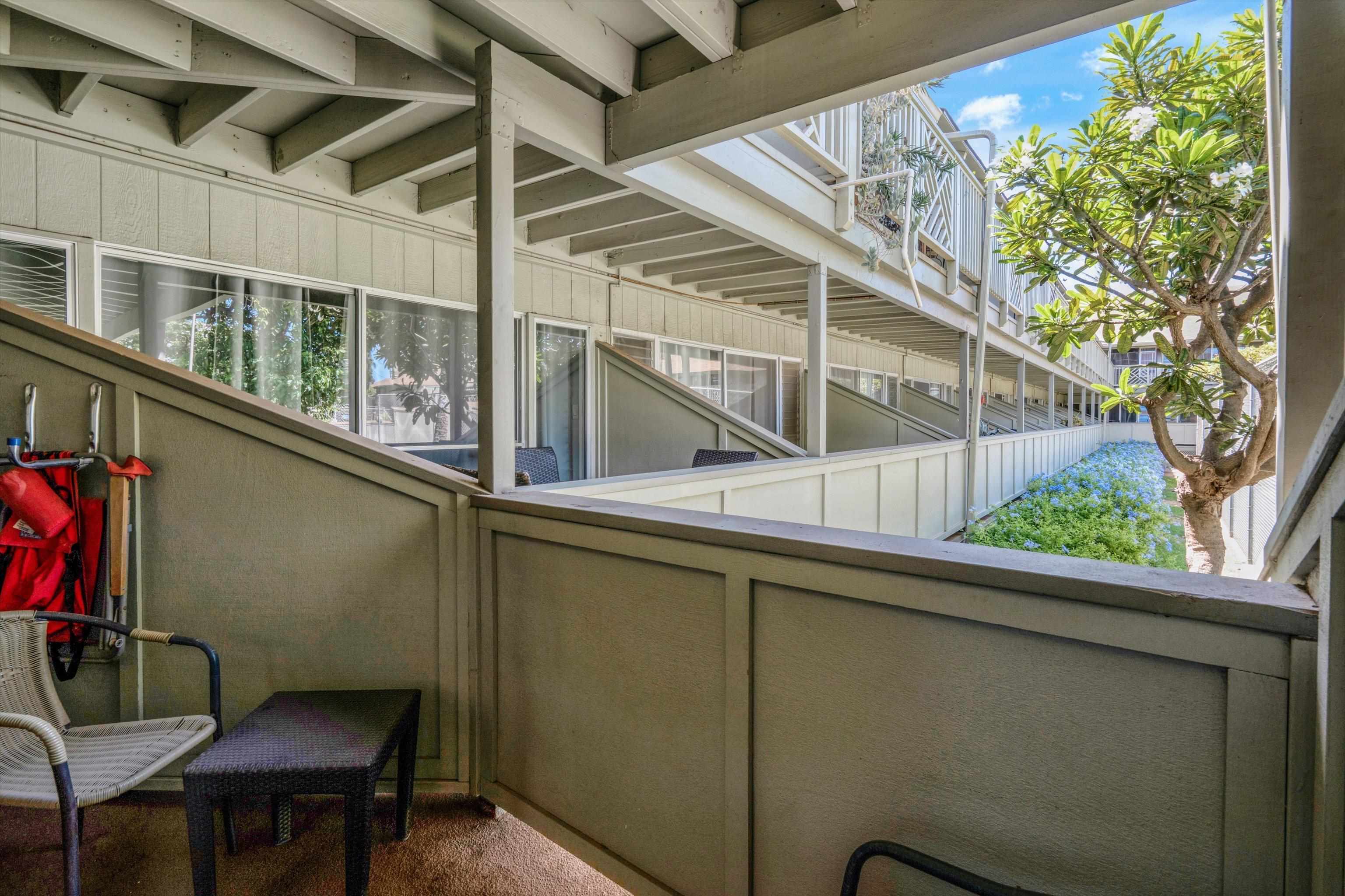 715 South Kihei Road, Unit B 120 Kihei, HI 96753 - Photo 20 of 36 a view of a balcony with chairs