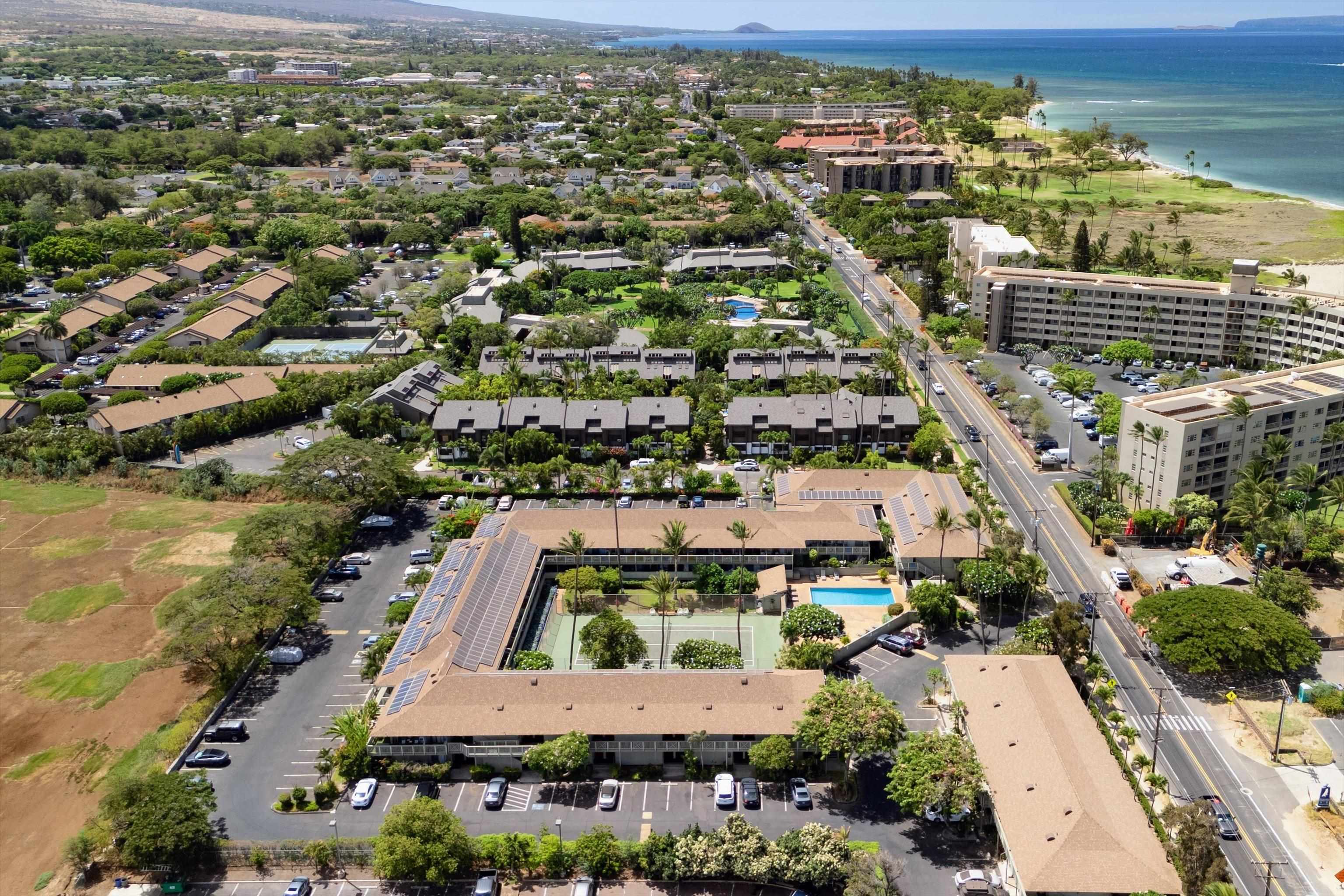 715 South Kihei Road, Unit B 120 Kihei, HI 96753 - Photo 33 of 36 an aerial view of residential houses with outdoor space