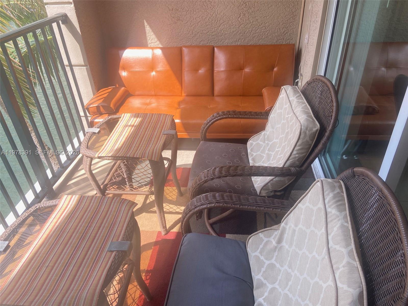 17150 North Bay Road, Unit 2406 Sunny Isles Beach, FL 33160 - Photo 12 of 22 a view of a balcony