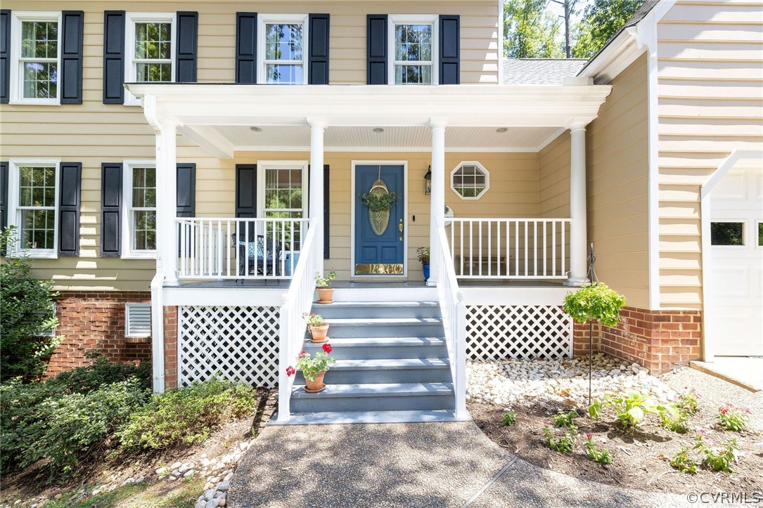 2303 Shadow Ridge Court Midlothian, VA 23112 - Photo 3 of 46 Wide Front Steps and a relaxing Front Porch