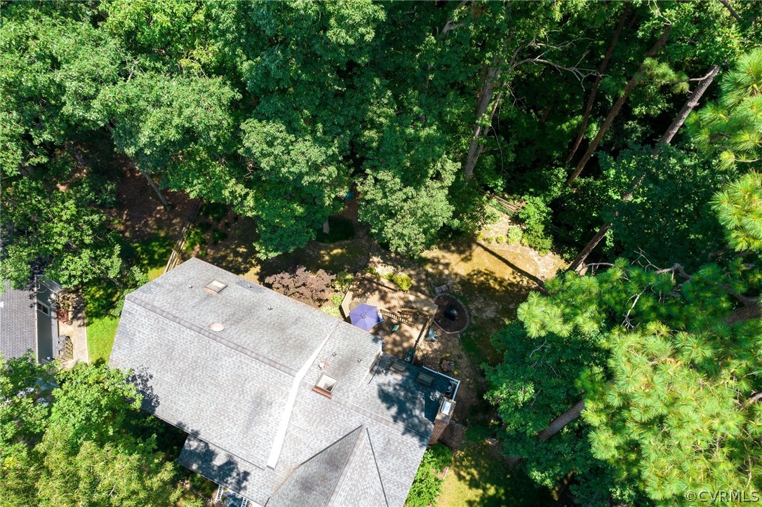 2303 Shadow Ridge Court Midlothian, VA 23112 - Photo 45 of 46 Ariel view of Backyard