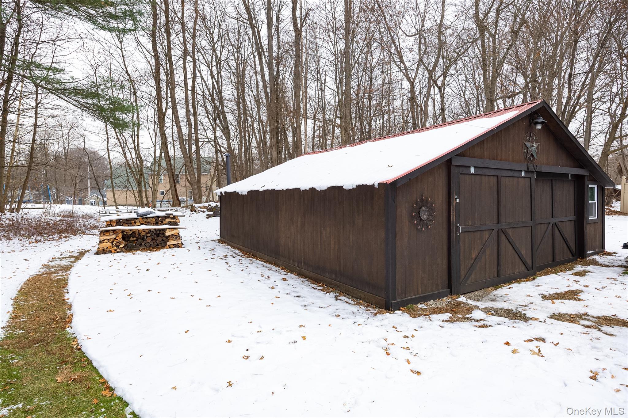 28 Red Oaks Mill Road Poughkeepsie, NY 12603 - Photo 18 of 21 a view of a backyard of the house