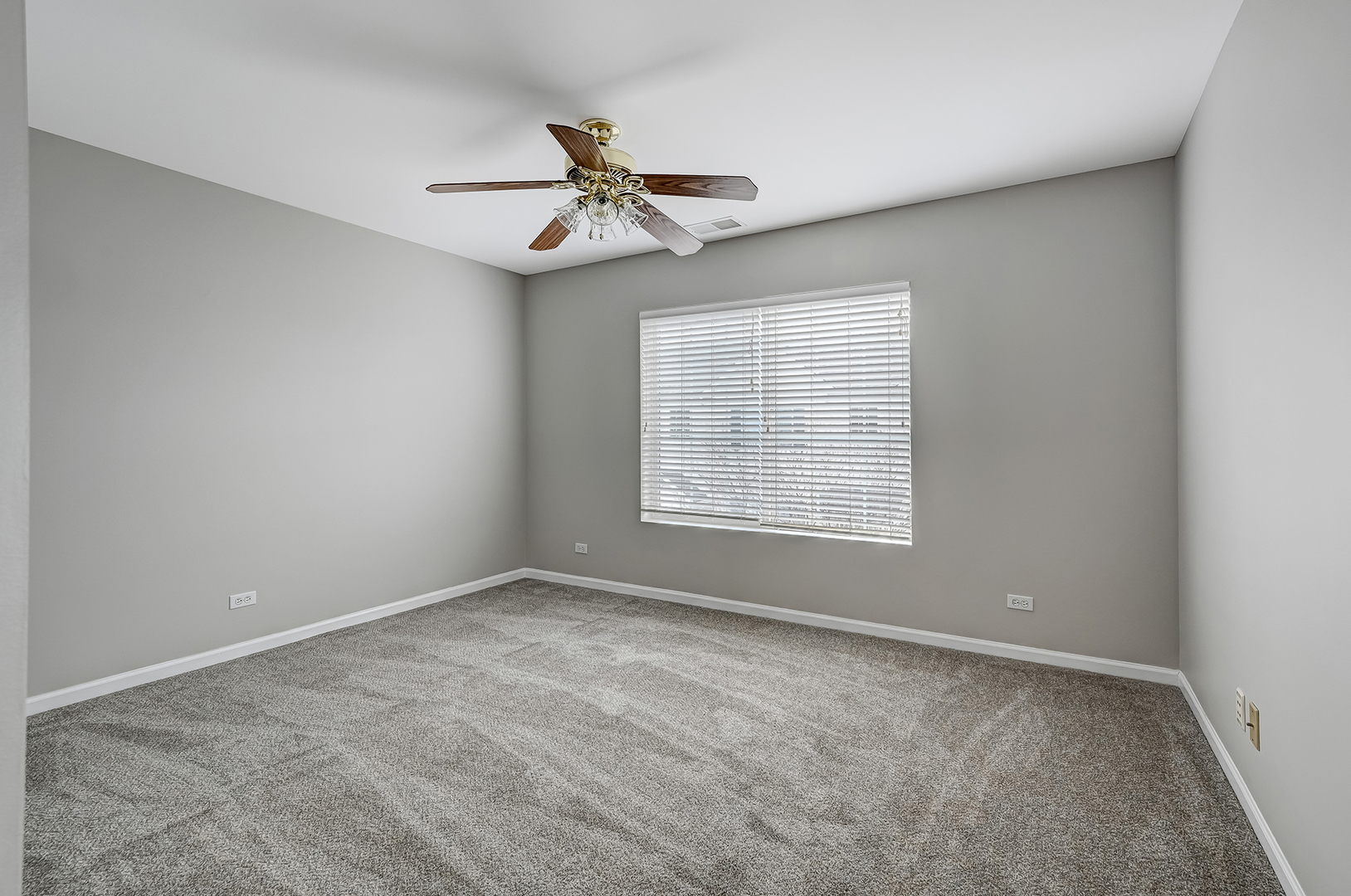 118 Enclave Circle, Unit C Bolingbrook, IL 60440 - Photo 18 of 27 an empty room with windows and fan