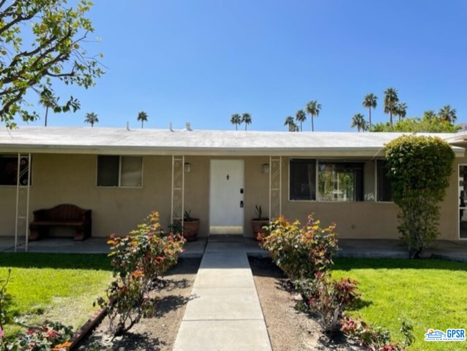 70161 Chappel Road Rancho Mirage, CA 92270 - Photo 9 of 20 a front view of a house with a yard