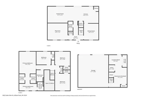 $399,900 | 3432 Cedar Glen Drive, Allison Park, PA 15101