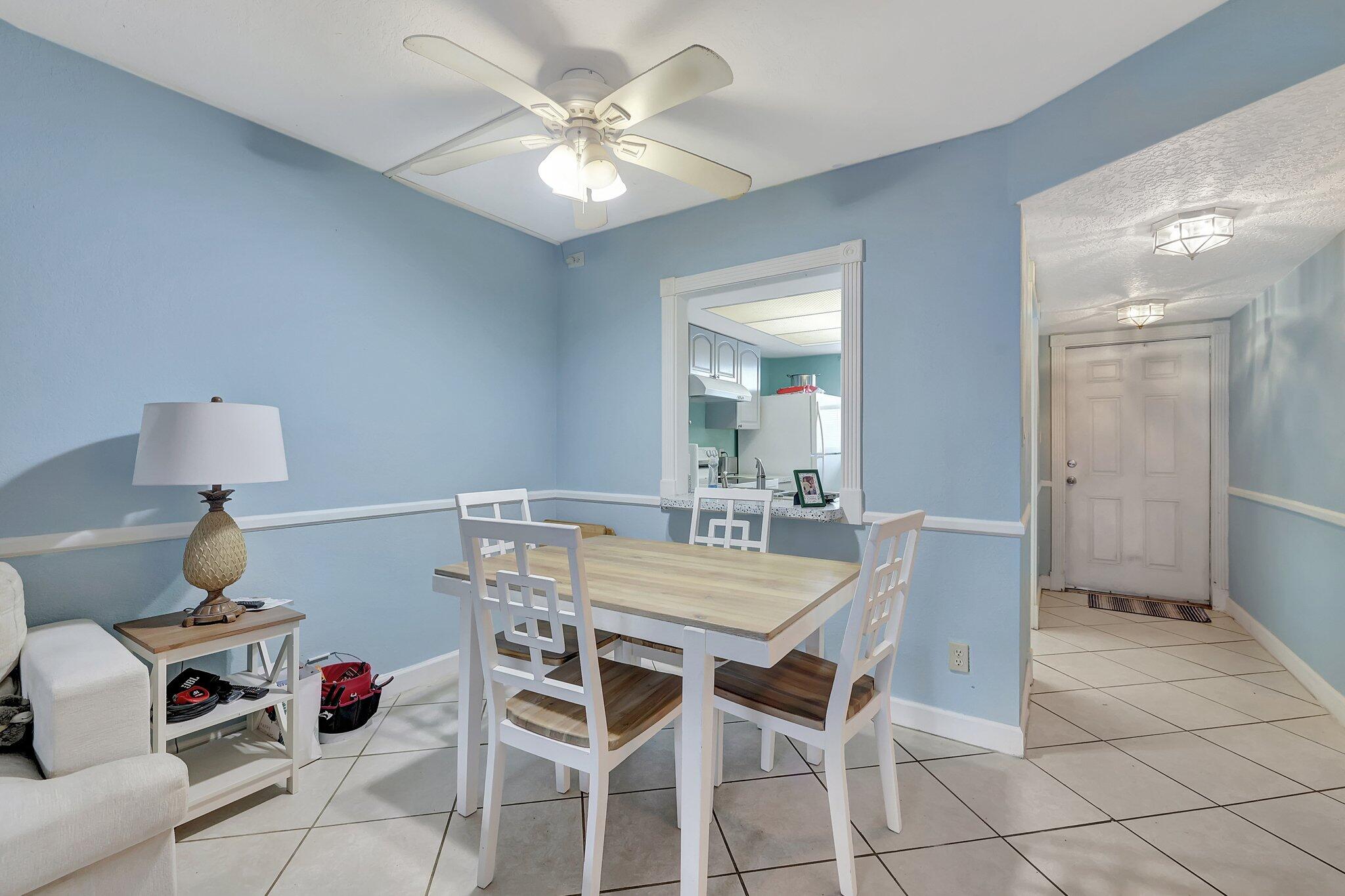 643 Beachcomber Lane Fort Pierce, FL 34949 - Photo 11 of 33 DINING AREA APT A