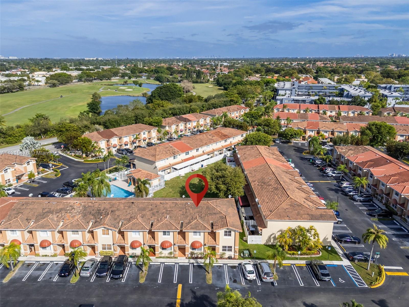 6263 Southwest 139th Avenue Miami, FL 33183 - Photo 30 of 38 an aerial view of residential houses with outdoor space