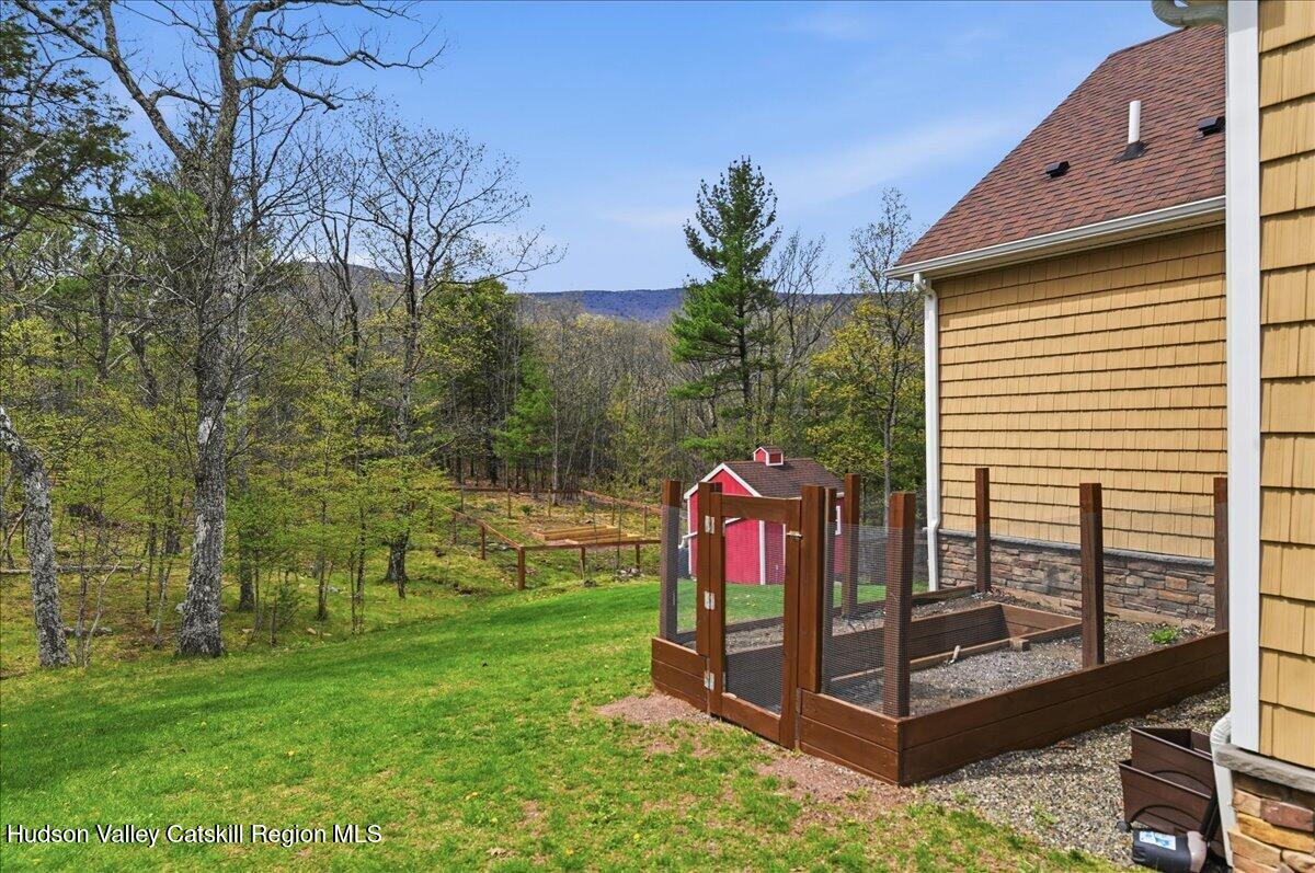 20 Joshuas Path Round Top, NY 12473 - Photo 33 of 43 33-Yard with Shed and Fenced in Area