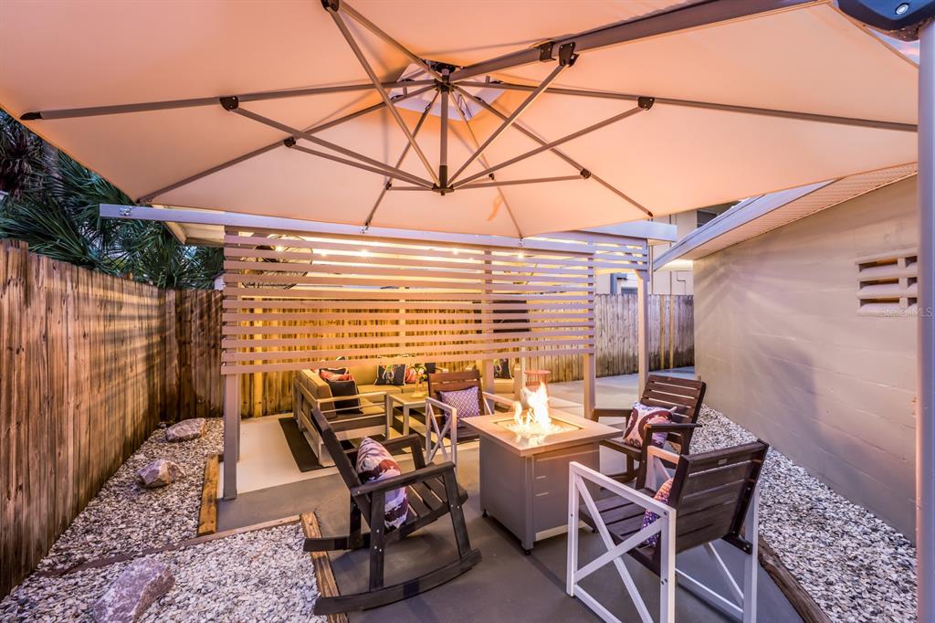 161 Golden Gate Point, Unit 1 Sarasota, FL 34236 - Photo 36 of 79 a view of outdoor space with seating area