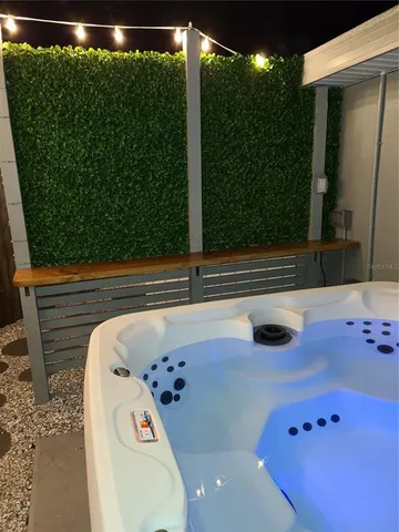 a view of a house with a patio