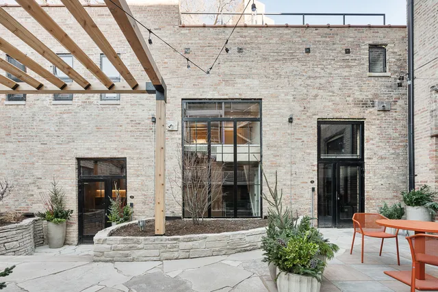 a view of a entryway door front of house