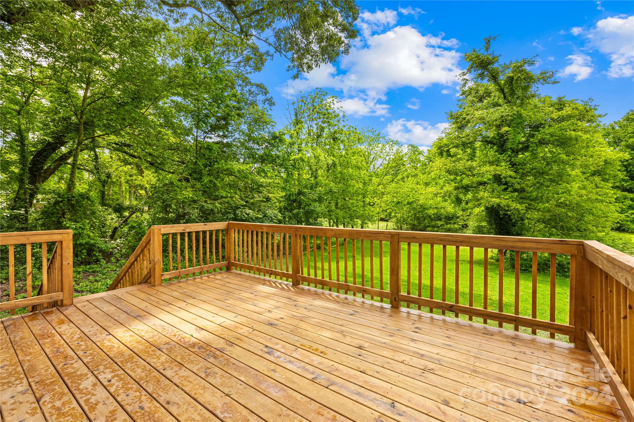 311 Roy Eaker Road Cherryville, NC 28021 - Photo 21 of 23 a view of balcony with wooden floor