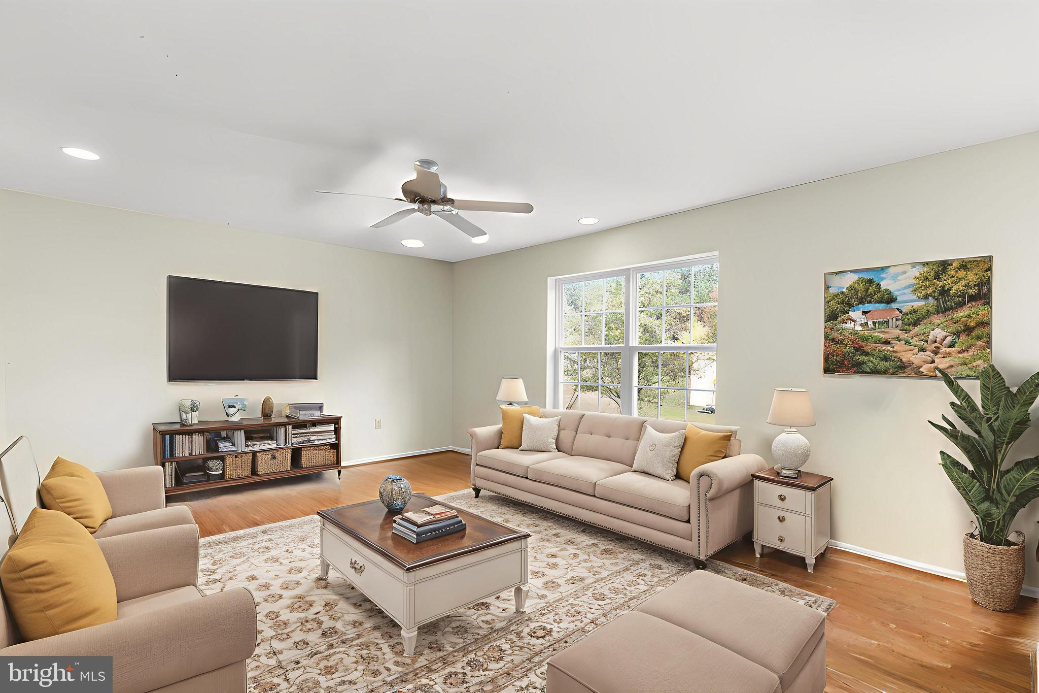 2004 Drake Run Royersford, PA 19468 - Photo 15 of 38 a living room with furniture and a flat screen tv
