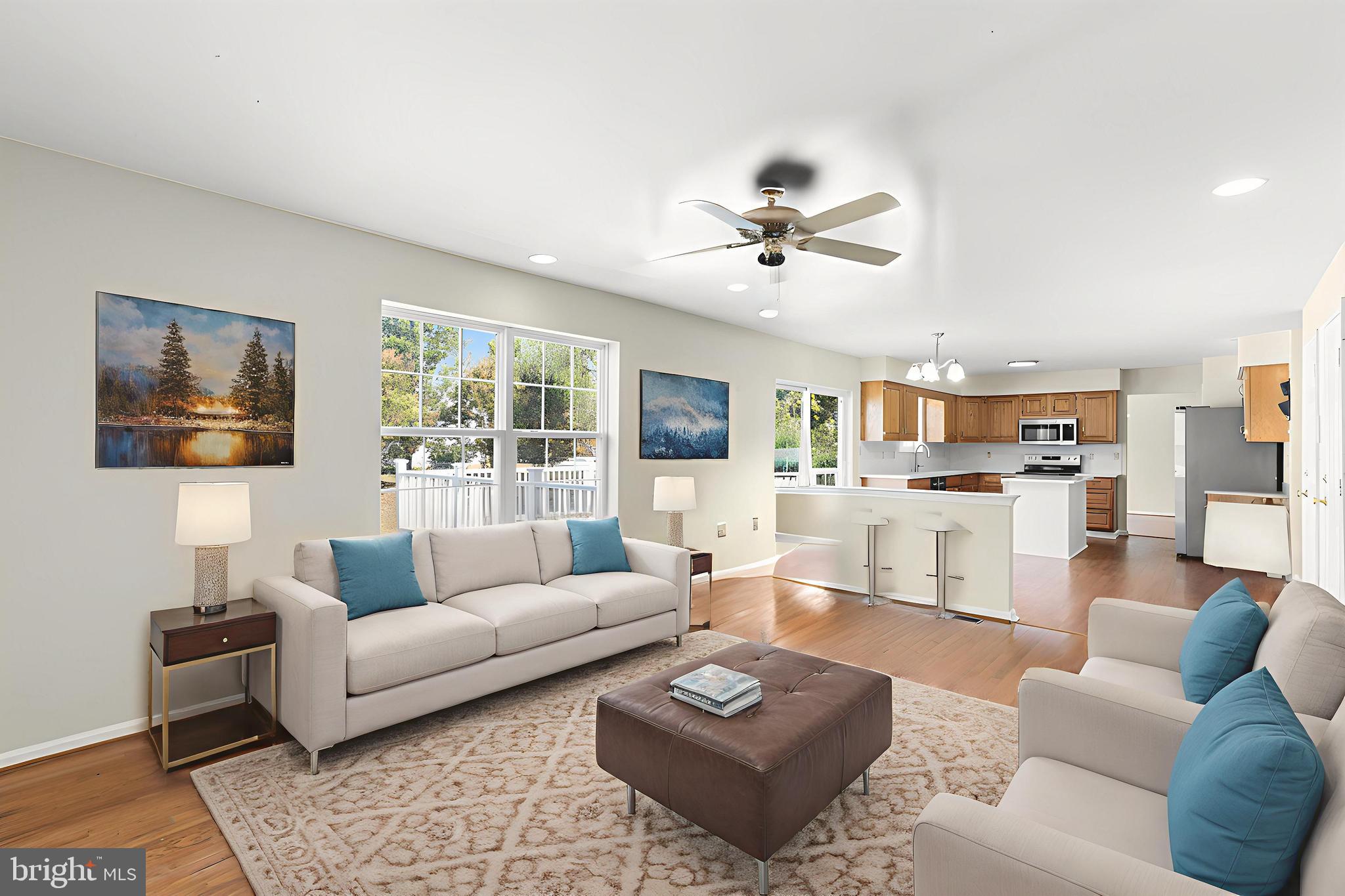 2004 Drake Run Royersford, PA 19468 - Photo 16 of 38 a living room with furniture kitchen view and a window