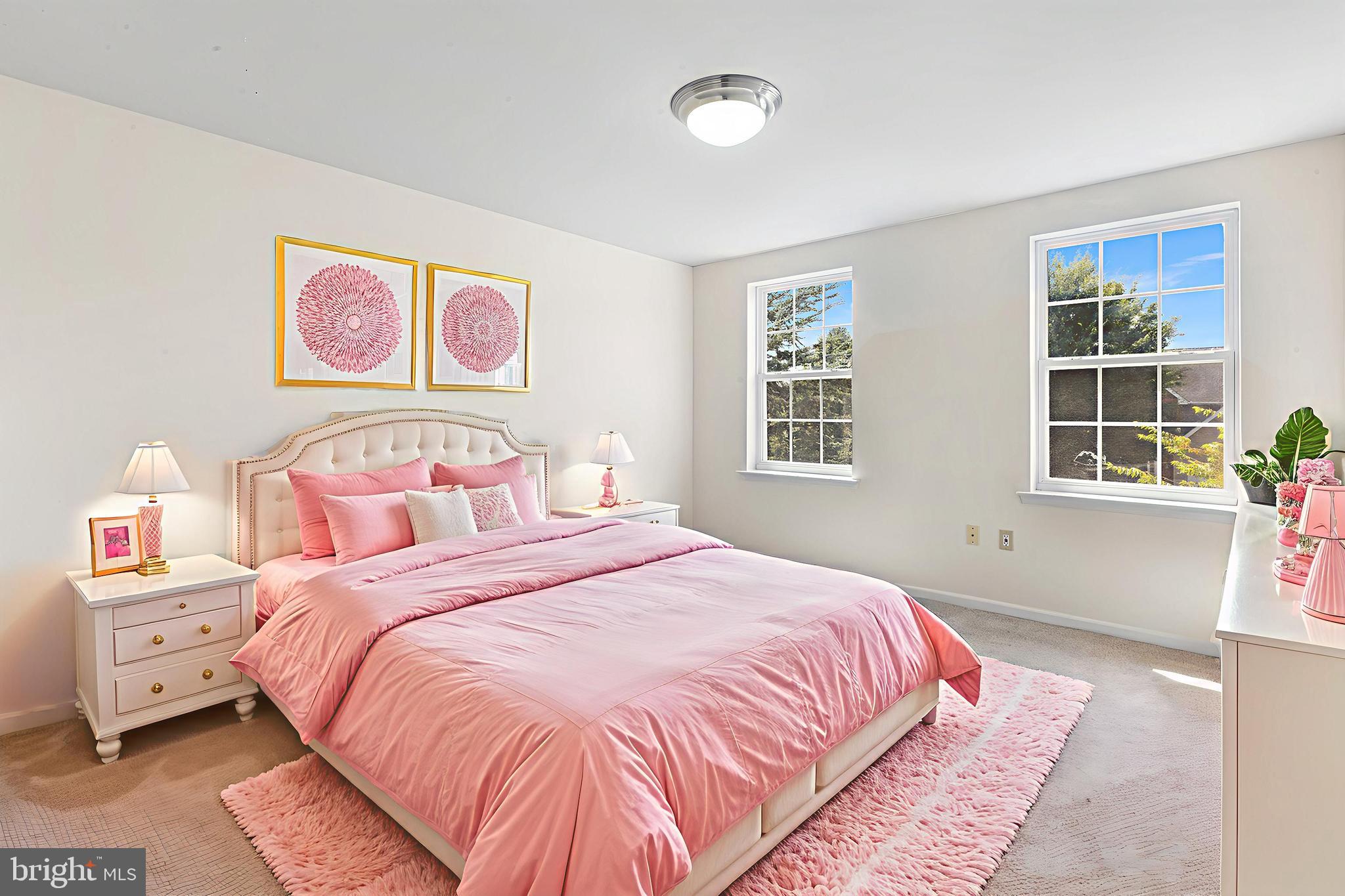 2004 Drake Run Royersford, PA 19468 - Photo 30 of 38 a bedroom with a bed and a window with chair