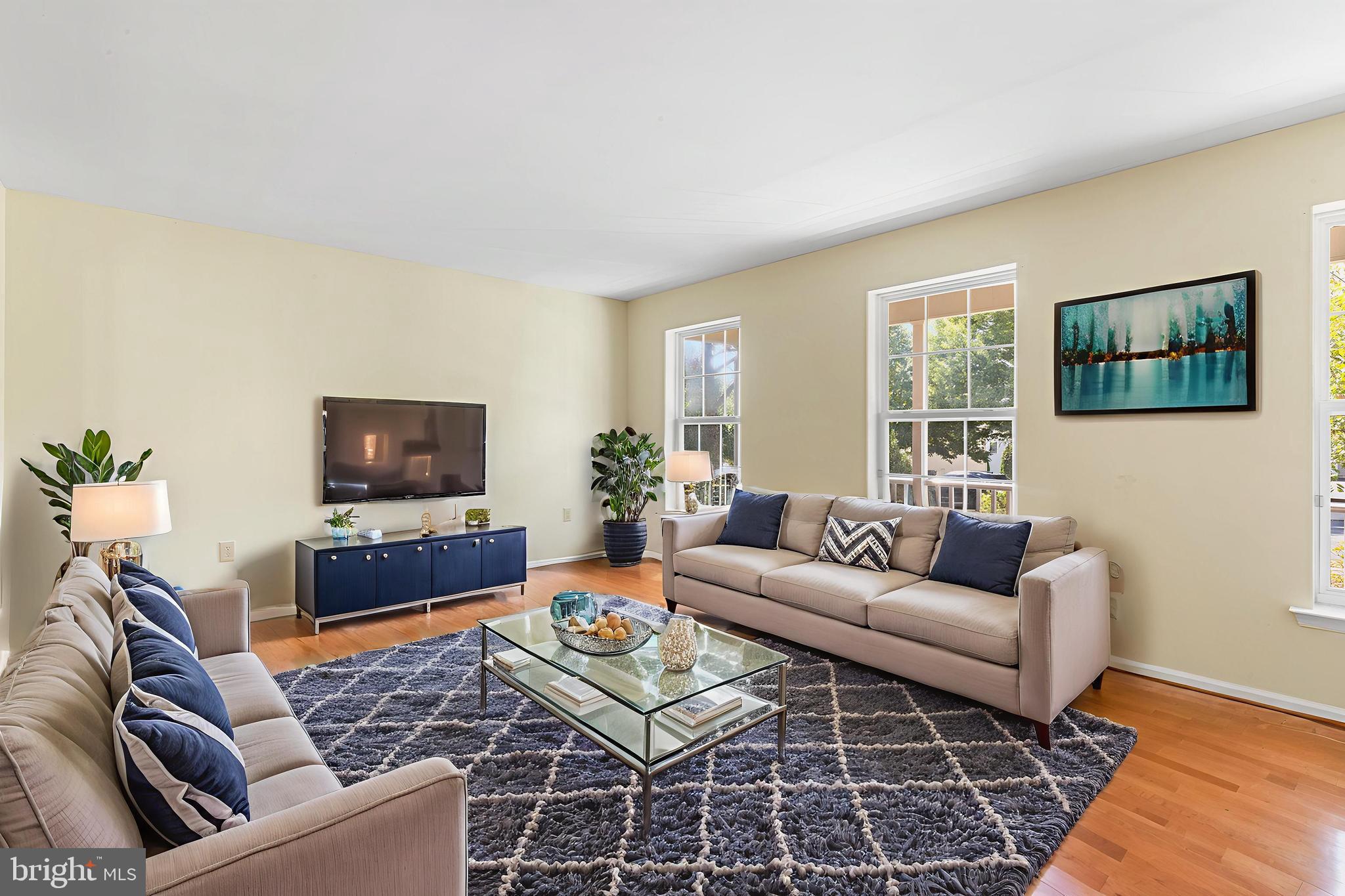 2004 Drake Run Royersford, PA 19468 - Photo 7 of 38 a living room with furniture and a flat screen tv