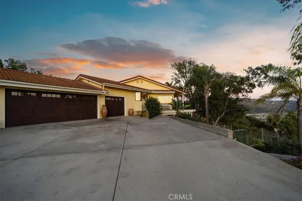 a aerial view of a house