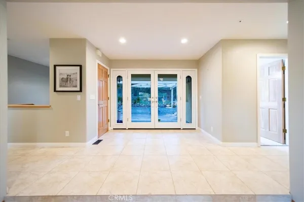 a kitchen with lots of counter top space