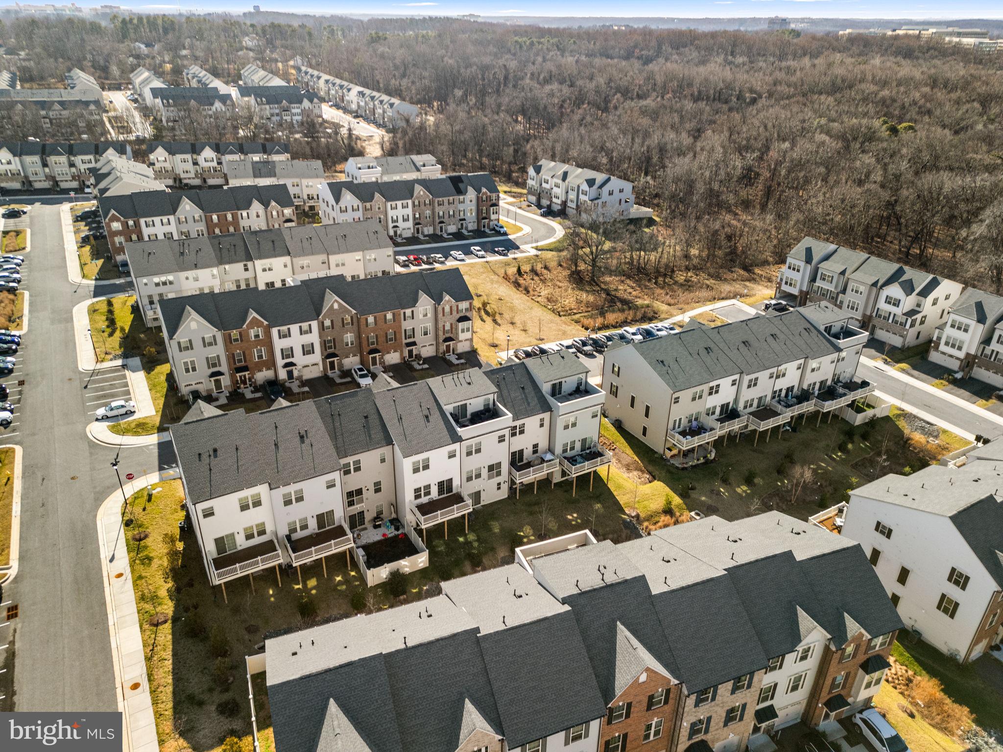 7911 Mine Run Road Hanover, MD 21076 - Photo 42 of 49 an aerial view of a city with lots of residential buildings
