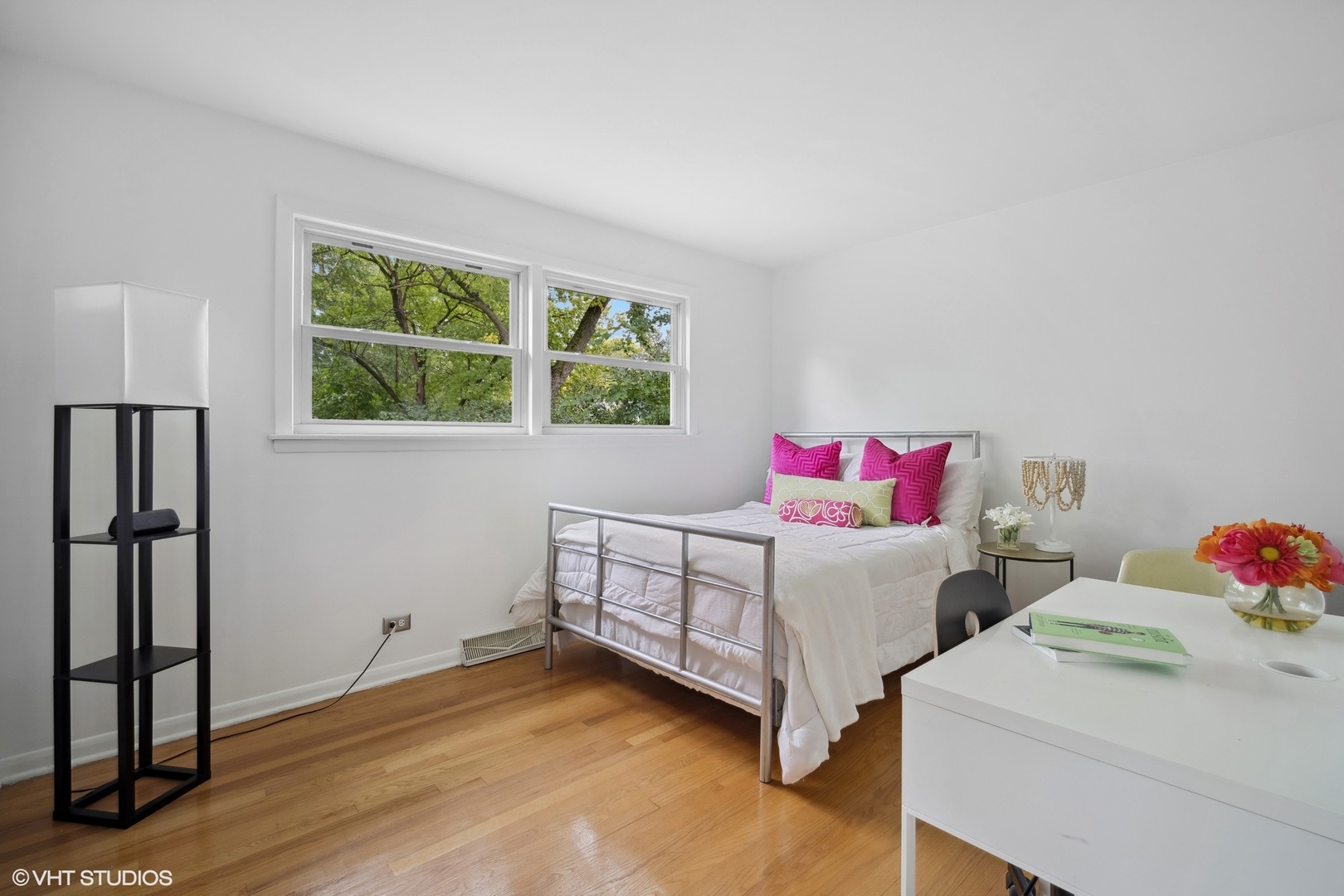 1345 Tinker Way Glenview, IL 60025 - Photo 14 of 25 a bedroom with two beds and a window