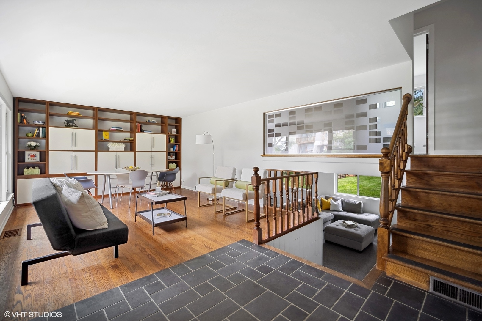 1345 Tinker Way Glenview, IL 60025 - Photo 4 of 25 a bedroom with furniture and a large window