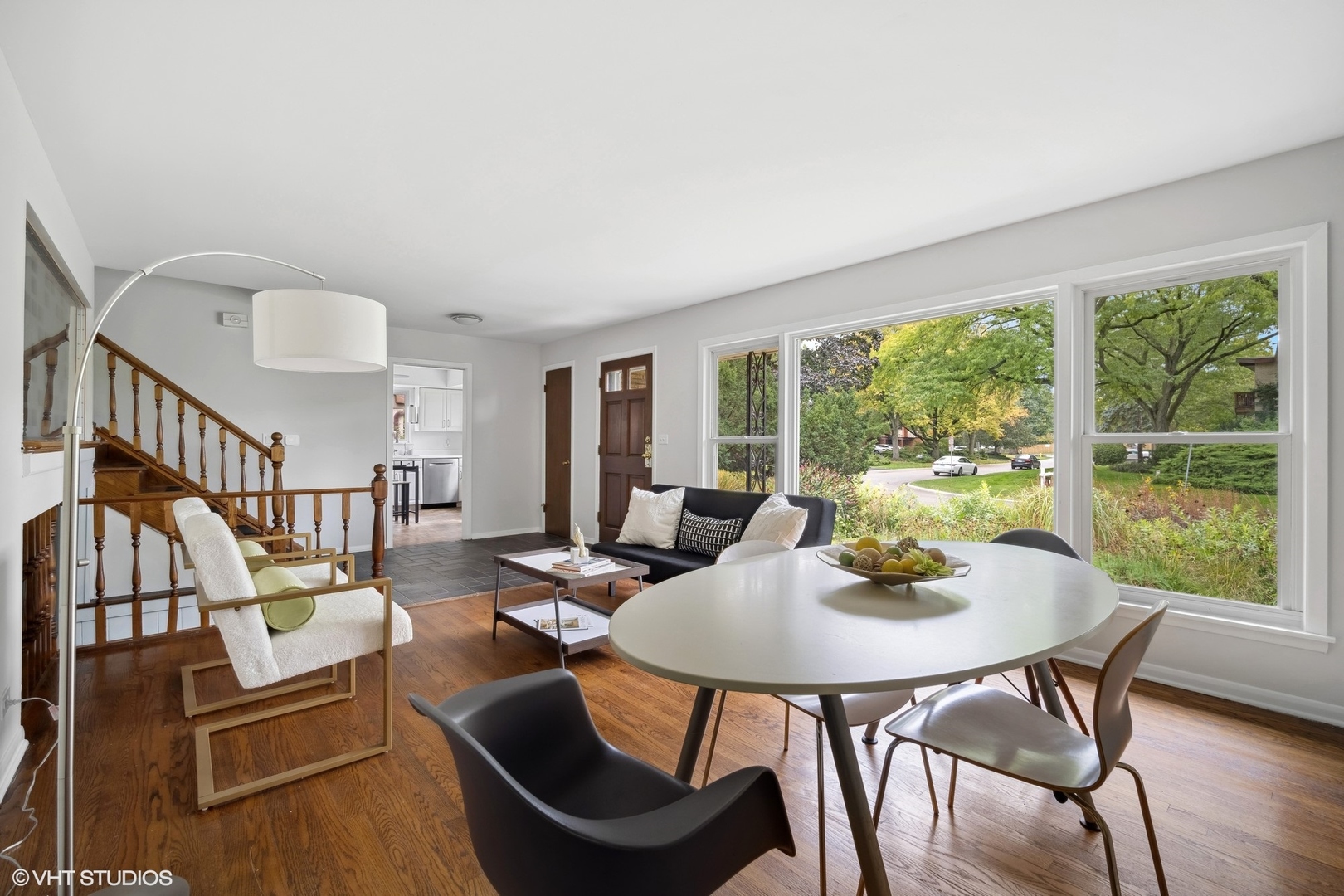 1345 Tinker Way Glenview, IL 60025 - Photo 5 of 25 a view of a dining room with furniture window and outside view