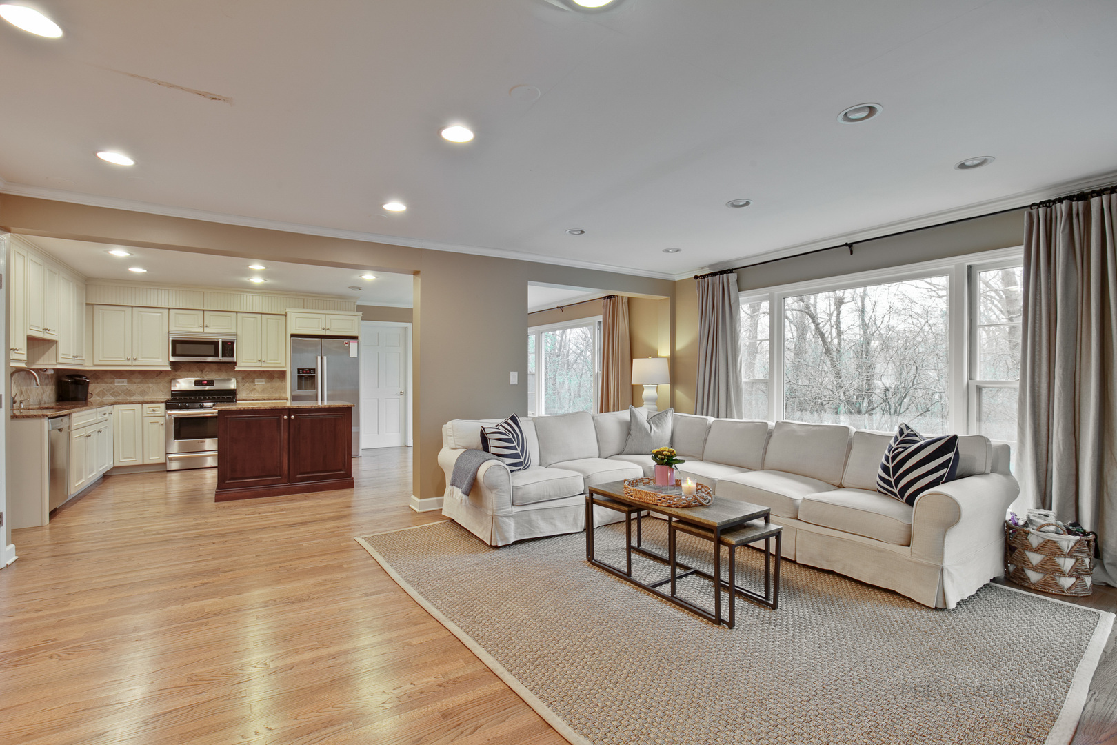 1040 Forest Hill Road Lake Forest, IL 60045 - Photo 13 of 30 a living room with furniture and a large window