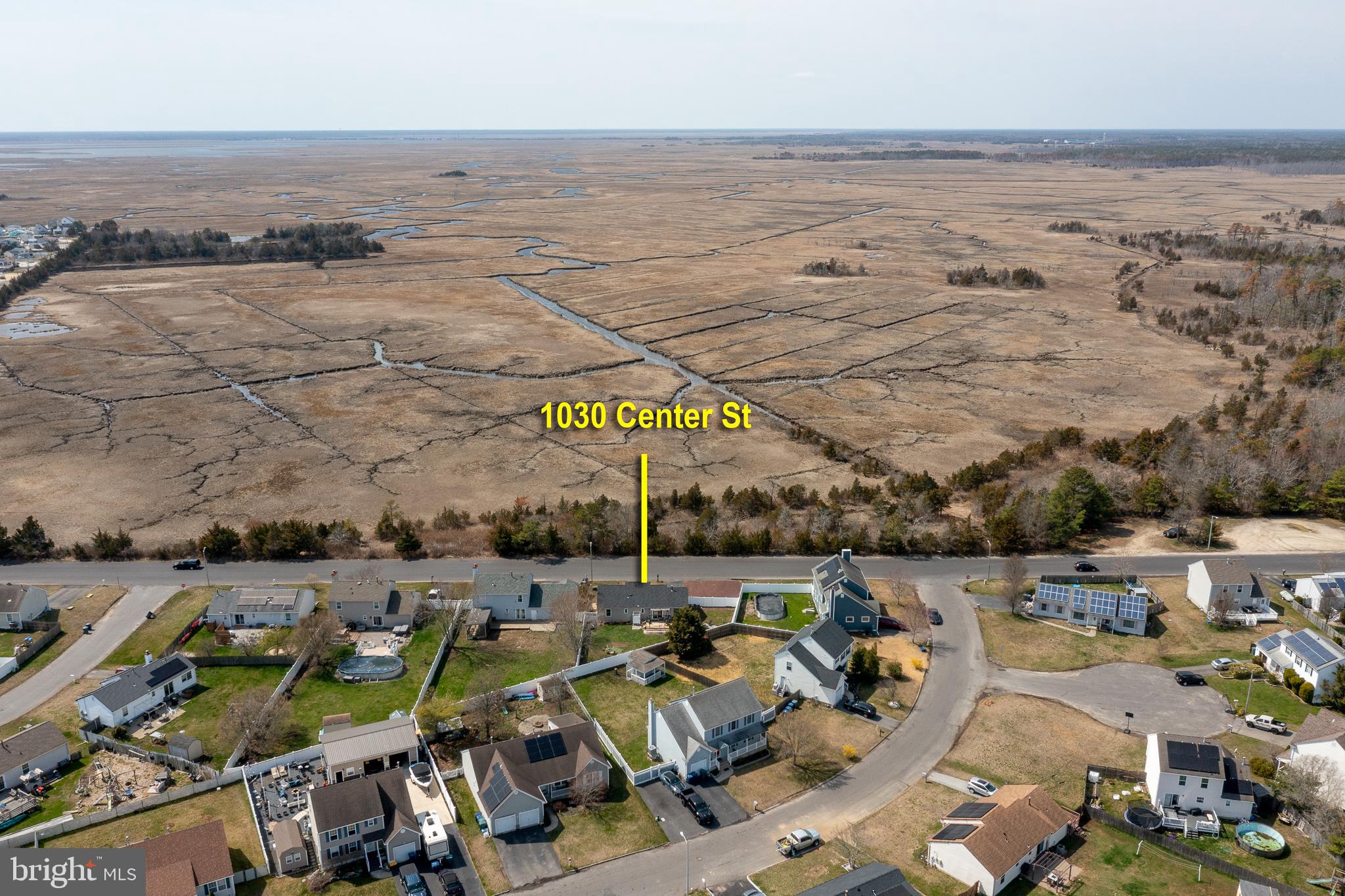 1030 Center Street Tuckerton, NJ 08087 - Photo 35 of 42 an aerial view of a beach with outdoor seating