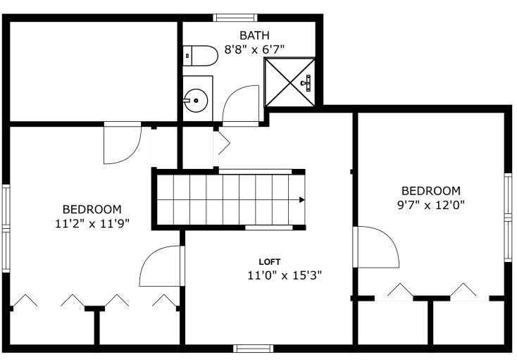 33 Pitch Pine Road Brewster, MA 02631 - Photo 55 of 55 SECOND FLOOR PLAN