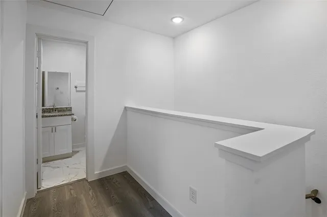 wooden floor in an empty room