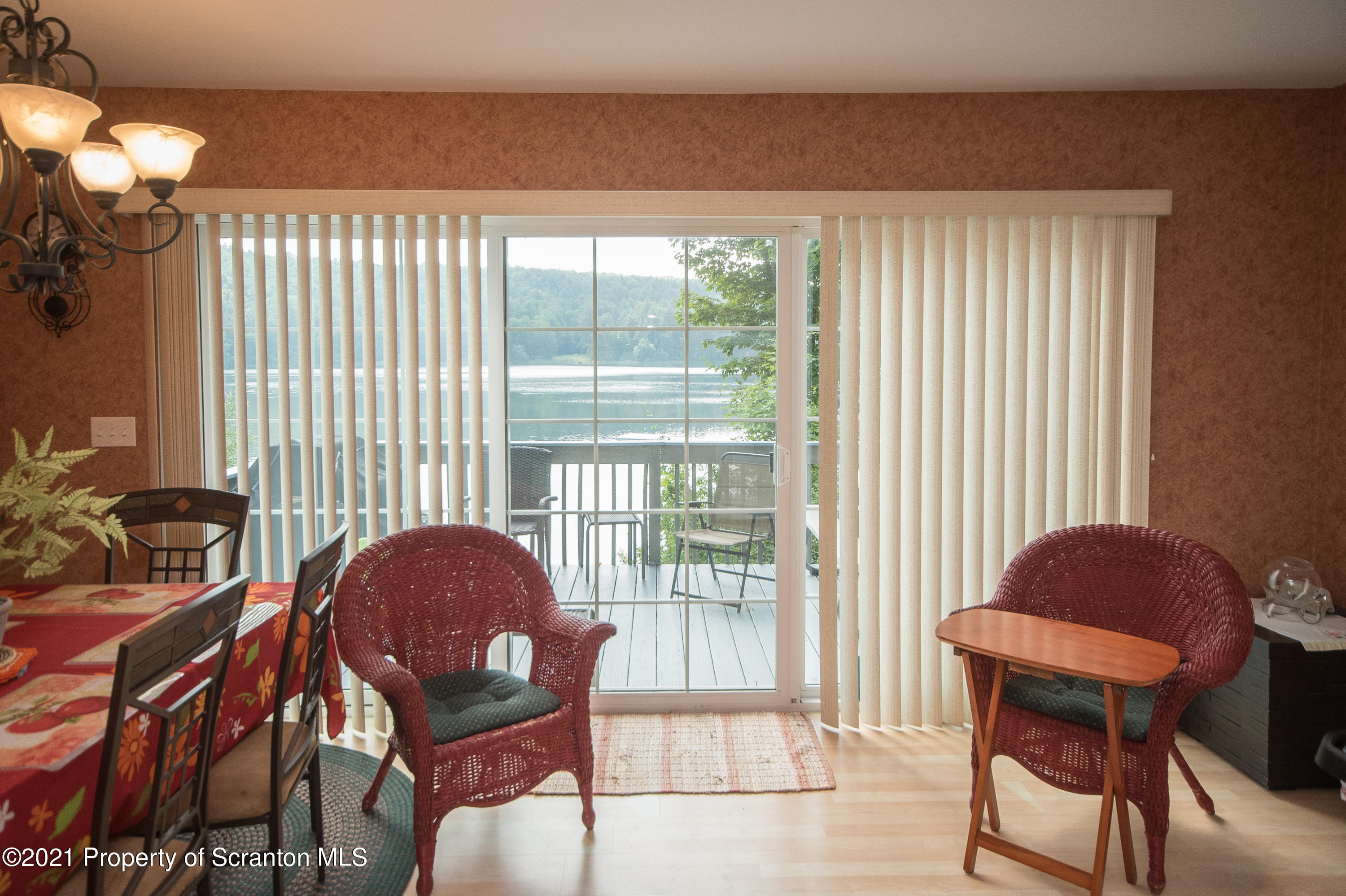 34 Taylor Farm Road Union Dale, PA 18470 - Photo 21 of 38 a view of a balcony with chairs