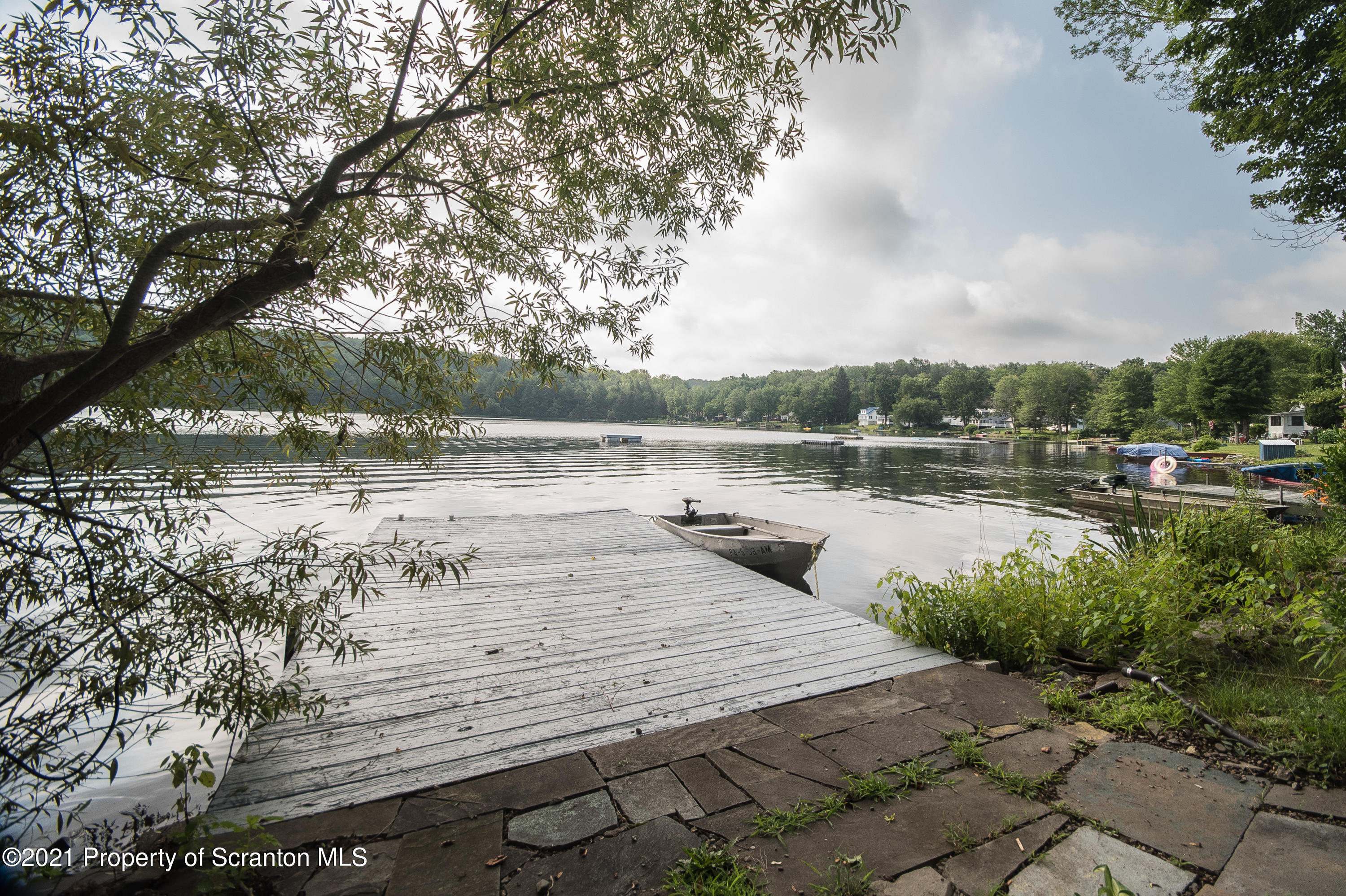 34 Taylor Farm Road Union Dale, PA 18470 - Photo 6 of 38 a view of a lake with houses