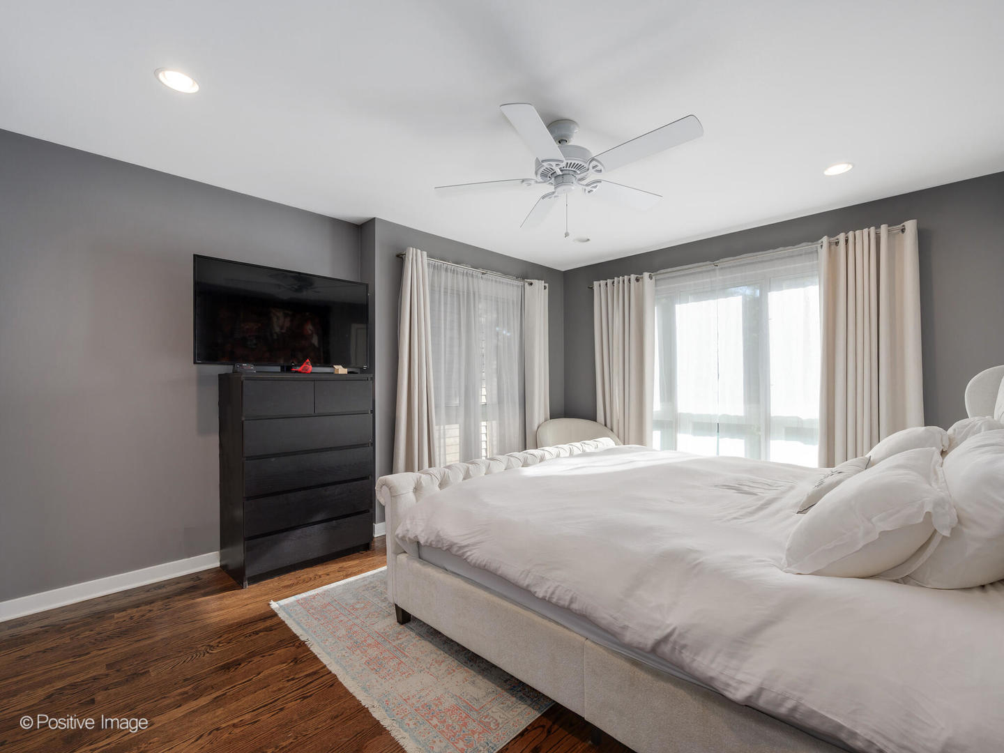 2139 North Bingham Street Chicago, IL 60647 - Photo 11 of 24 a bedroom with a bed and a window