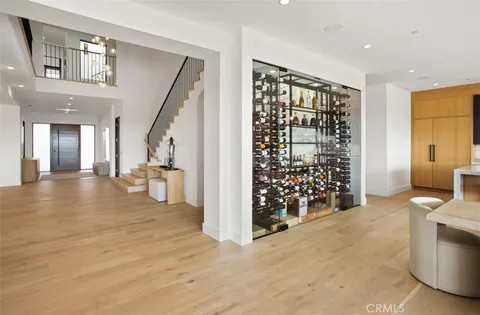 a view of entryway with livingroom and furniture