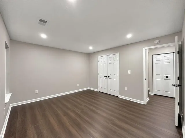 wooden floor in an empty room with wooden floor