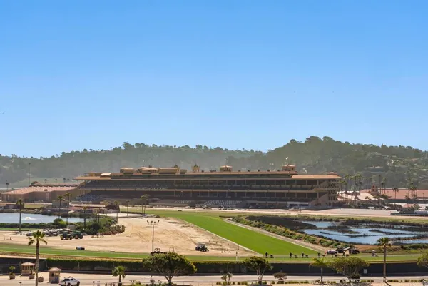 a view of lake with mountain