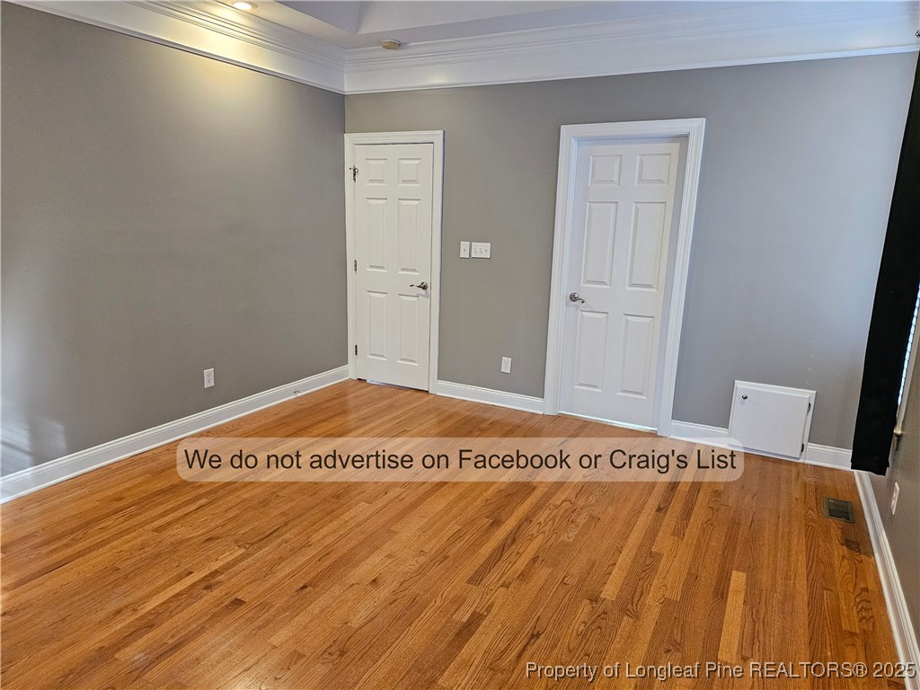 50 Barons Run East Spring Lake, NC 28390 - Photo 13 of 28 a view of a room with wooden floor