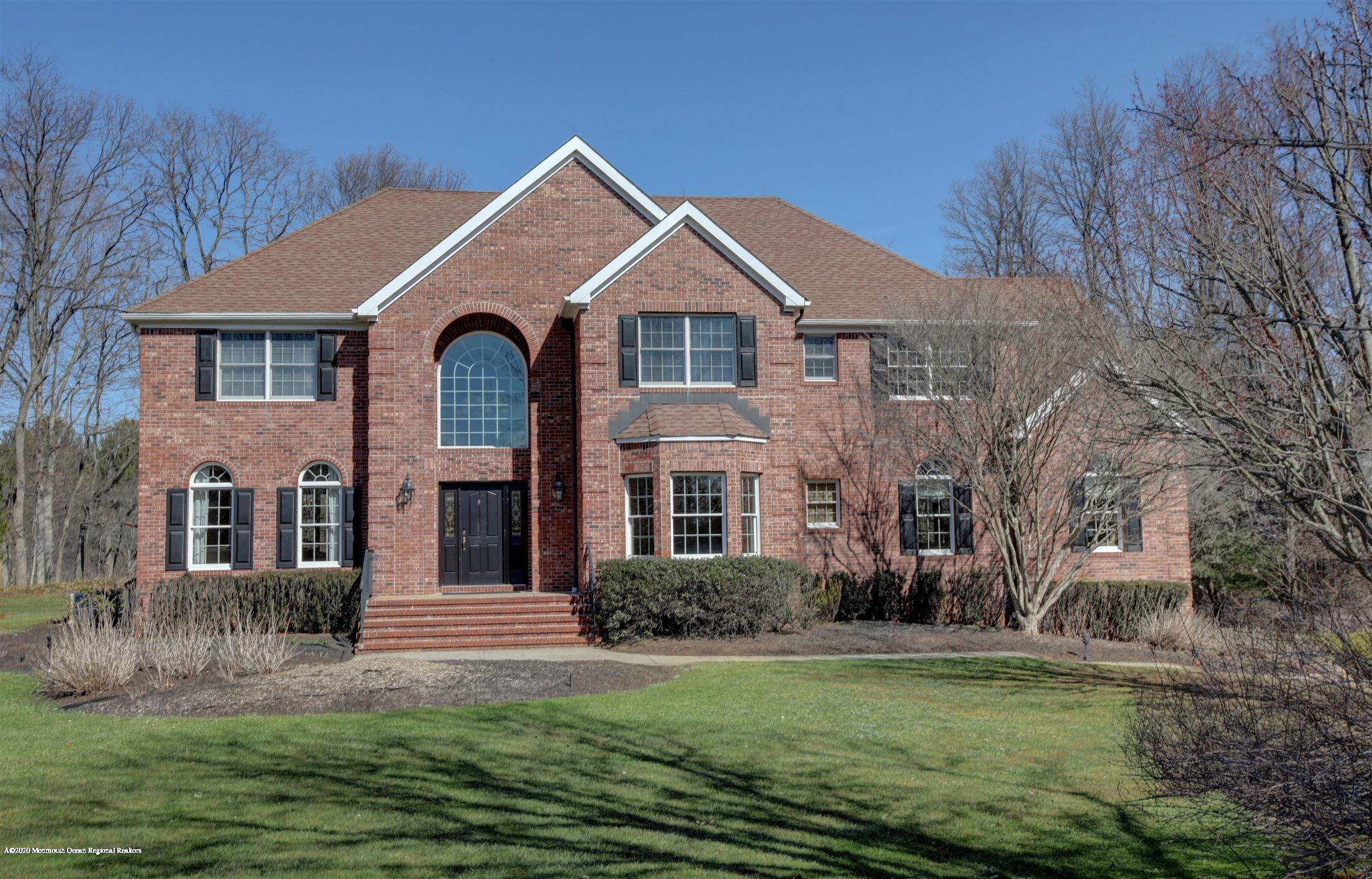 12 Victorian Way Colts Neck, NJ 07722 - Photo 1 of 46 Red Brick Colonial on Culdesac