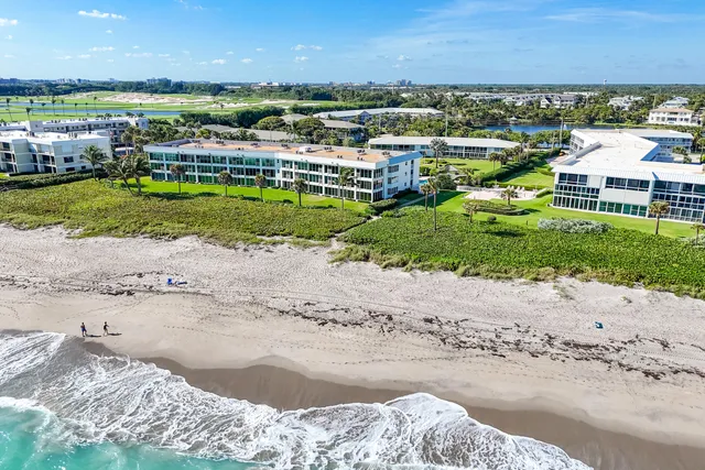 a view of an ocean beach