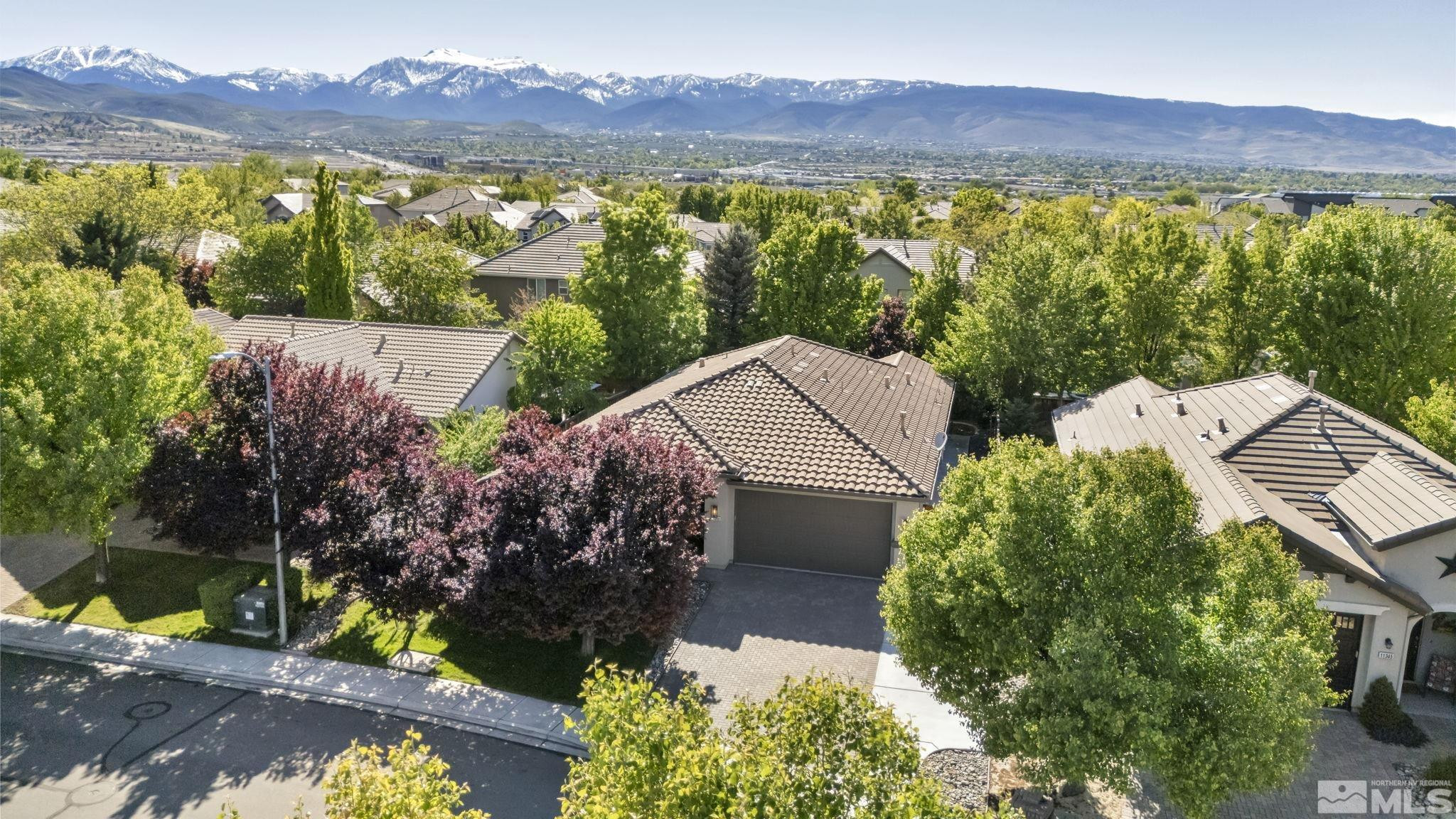11355 Crotone Way Reno, NV 89521 - Photo 38 of 39 a view of a house with a mountain