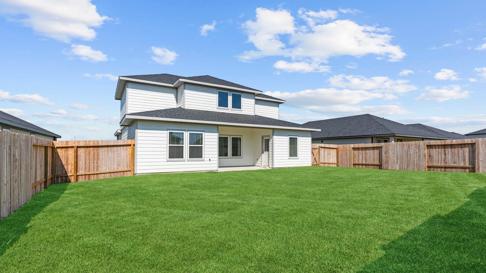 6216 Orchid Crst Lane Rosenberg, TX 77469 - Photo 34 of 48 a front view of a house with garden