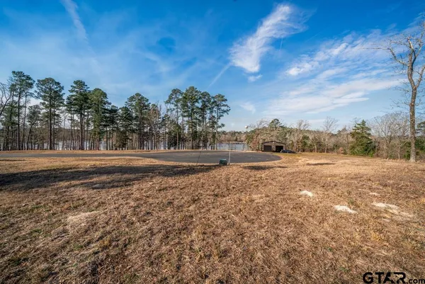 a view of dirt yard