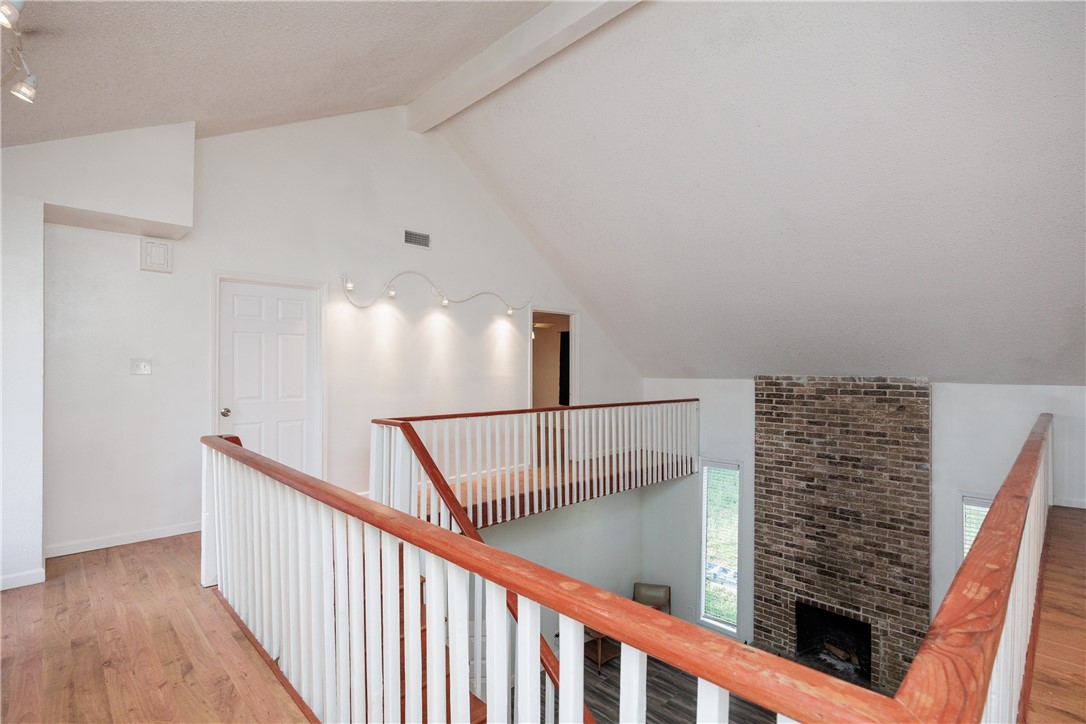 4029 Congressional Drive Corpus Christi, TX 78413 - Photo 16 of 34 a view of staircase with railing and white walls