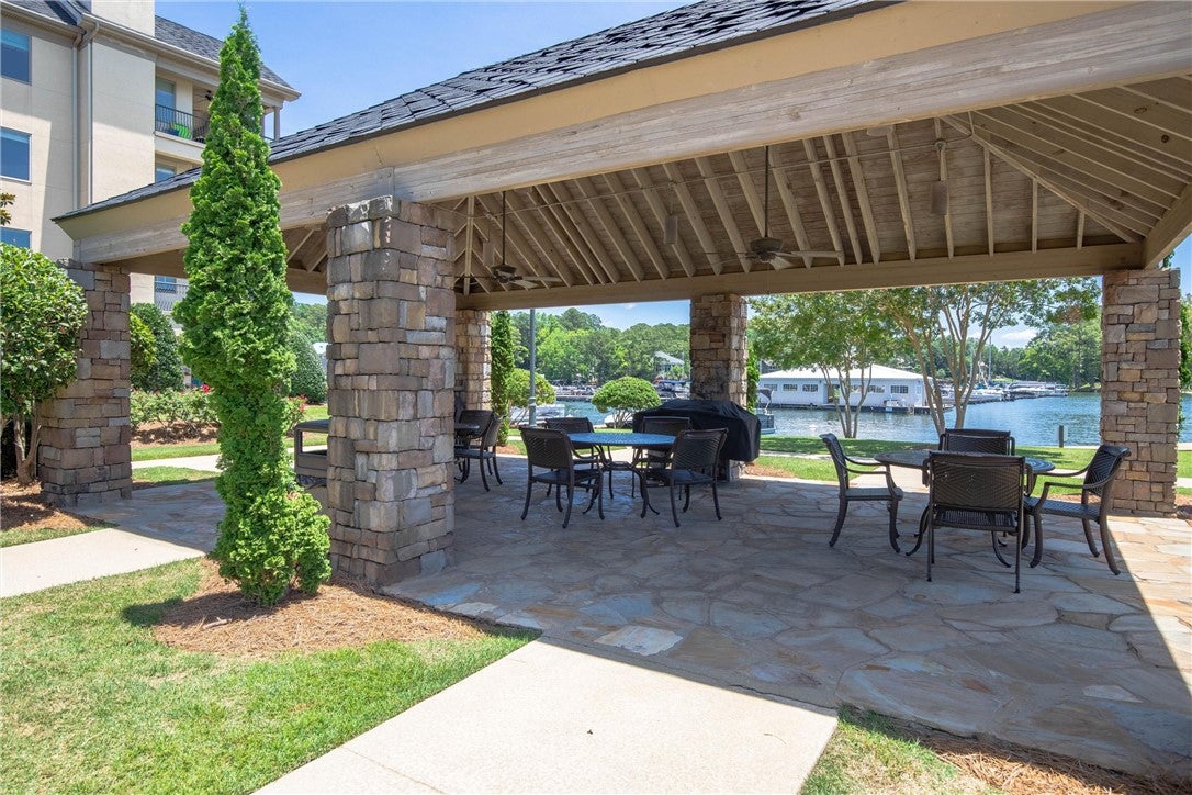 390 Marina Point Road, Unit D201 Dadeville, AL 36853 - Photo 32 of 44 covered grill area near pool